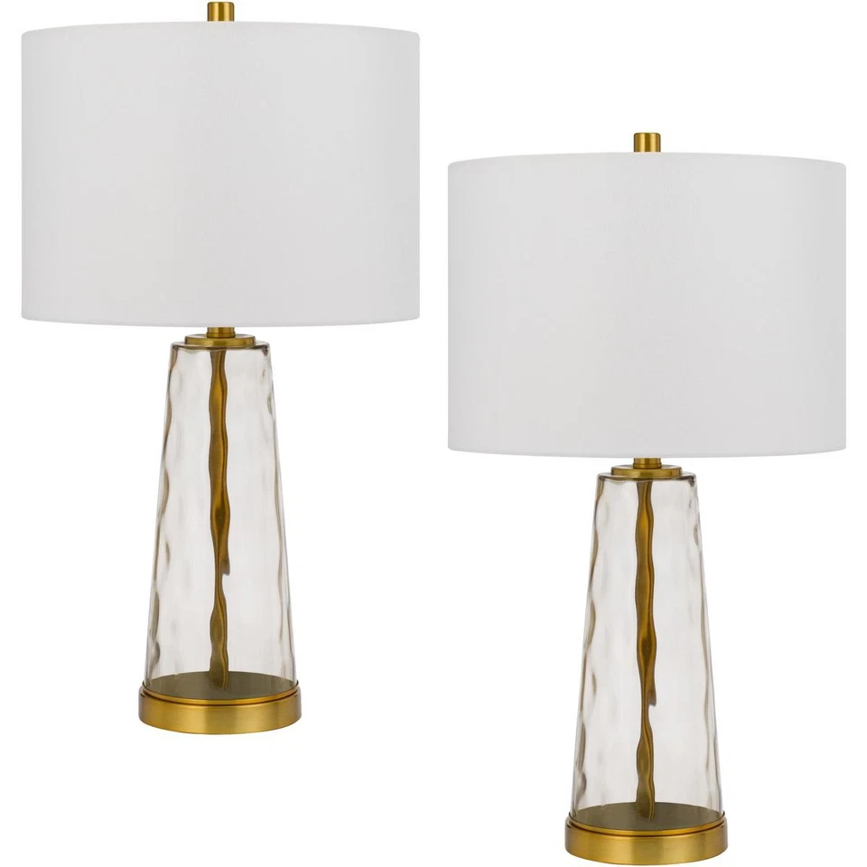 Lámpara de mesa CAL Iluminación y accesorios BO-3059TB-2 Heber latón antiguo Foto 1 de 1