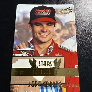1995 ACTION PACKED *STARS* JEFF GORDON 24KT GOLD~ SETTLES IN #20G - Picture 1 of 4