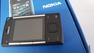 New Nokia X3-00 (O2 Network ) Mobile Phone Black Silver Boxed Rare - Picture 1 of 5