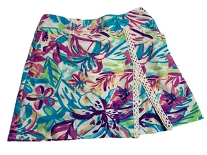 Aryeh Ladies Sz XS  Tennis Golf pickleball skort Stretch pull on Colorful Color - Picture 1 of 8
