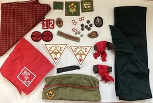 Small Lot VTG Boy Scouts BSA Accessories Badges Pins Kerchiefs Patches 1950s/60s - Picture 1 of 9