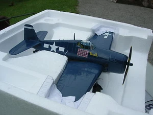 ARMOUR FRANKLIN MINT 1/48 F6F5 HELLCAT US NAVY CGV15 USS ESSEX 98174 B11B312 - Imagen 1 de 10