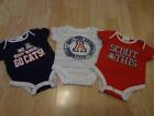 Infant/Baby Arizona Wildcats 0/3Mo Creeper One-Piece Bodysuit Lot Of 3 Russell A