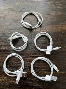 GENUINE Apple Lightning to USB (0.5m LOT OF 5 Charging Cable ME291AM/A A1511 USE - Picture 1 of 5