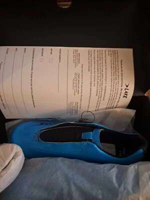 ZAPATOS DE CICLISMO LAKE CX301 Azul 301 Carbono BOA Canguro PARA HOMBRES UE 44.5 US 11.5 EE Foto 1 de 2