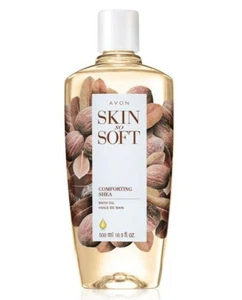 Avon Skin So Soft Comforting Shea Bath Oil, 500 ml 16.9 fl. oz - Picture 1 of 2