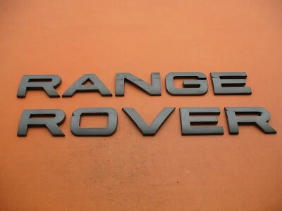 03 04 05 06 07 08 09 10 11 12 RANGE ROVER EMBLEMA DELANTERO O TRASERO LOGOTIPO INSIGNIA SIGNO 7 Foto 1 de 4