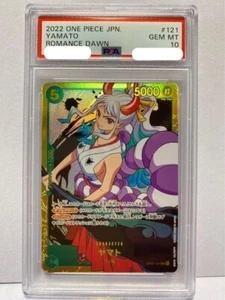 Tarjeta de una pieza japonesa Yamato SEC OP01-121 PSA10 - Imagen 1 de 2