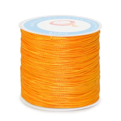 Waxed Thread String Cord Sewing Machine Stitching for Leather Craft 87Yard 0.6mm - Image 1 of 4