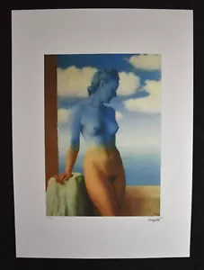 RENE MAGRITTE, Lithograph by S.P.A.D.E.M. Paris , 21/100, unframed 27.5" x 20" - Picture 1 of 9