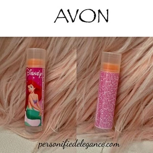 NEW Avon Disney Ariel Raspberry Flavored Limited Edition Lip Balm Full Size RARE - Picture 1 of 9