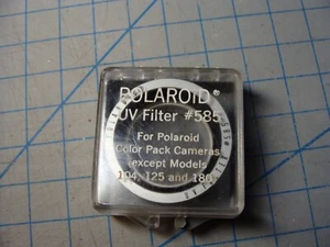 Polaroid #585 UV Filter For color pack cameras except 104, 125, and 180 - Picture 1 of 3