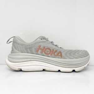 Hoka One One Womens Gaviota 5 1134235 HMRG Gray Running Shoes Sneakers Size 8 B