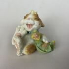 Figurine Vintage Laughables Patches & Pokey 1995 Bunny & Turtle Bergsma