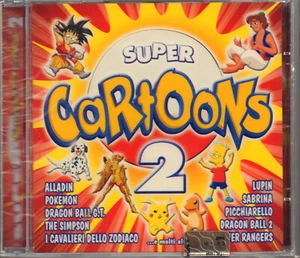 COMPILATION ARTISTI VARI AA.VV. " SUPER CARTOONS 2 " CD SIGILLATO VARIOUS SAAR - Foto 1 di 1