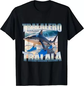 Tralalero Tralala Bootleg Brainrot Italian Brainrot Meme T-Shirt Hoodie - Picture 1 of 19