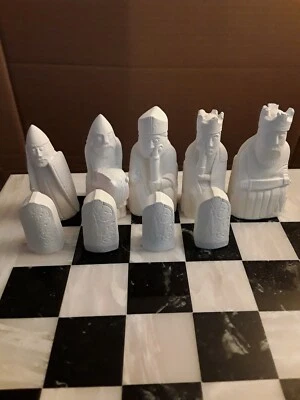 Medieval 3 Chess set latex moulds. set of 9  - Image 1 of 4