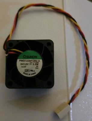 3x SUNON PMD1238PQB2-A Server Cooling Fans 12V 2.3W 3-Pin 3 - Image 1 of 3
