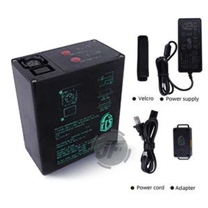 FCS Military BB-2590 Rechargeable Li-ion Battery Case 16×3500 mAh Capacity Black - Picture 1 of 12
