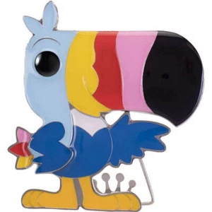 High Quality Froot Loops Toucan Sam 4" Pop! Enamel Pin Accessories Collectables - Picture 1 of 3