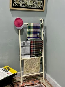 Multipurpose Wooden Hanger - Garment, Prayer Mat - Picture 1 of 6