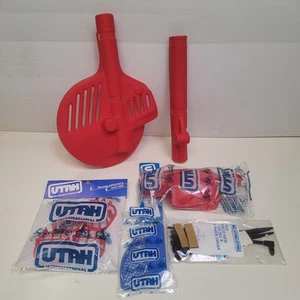 Kit ParamanI Couvre-Disque Couvre-Frein HONDA XL 125 200 R PD Utah Rouge 330930R - Picture 1 of 5