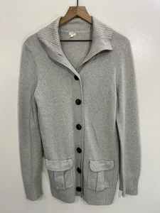 Ruhige Luxus Preppy Kaschmirmischung Strickjacke L Opa Rockabilly Academia Retro - Bild 1 von 13