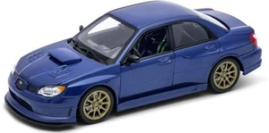 Welly Diecast Subaru Impreza WRX STi, 2010, blue  1:24 Scale - Picture 1 of 1
