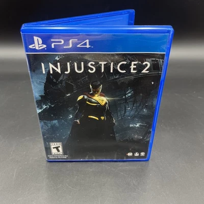 Injustice 2 (Sony PlayStation PS4, 2017) Cleaned, Tested, Complete in Box - Image 1 of 4