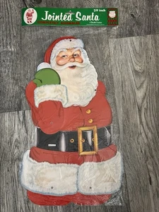 NEW Vintage Bestie Jointed Santa 29" Decoration 1978- brand new - Picture 1 of 2