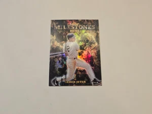 1999 Topps Finest Derek Jeter "MILESTONES-HITS" SP Refractor insert /3000 - Picture 1 of 11