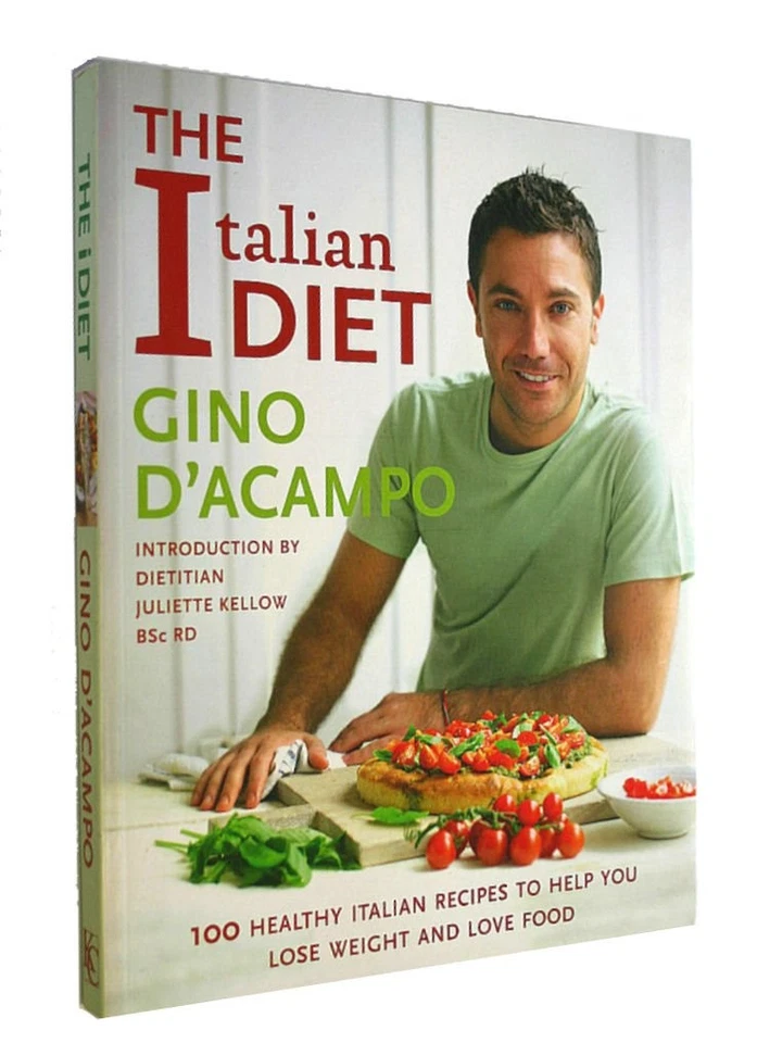 The Italian Diet: 100 Healthy Italian Recipes to Help You Lose Weight and Lo... Foto 1 de 1