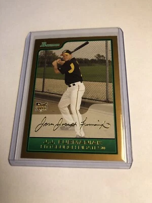2006 Bowman J.J. Furmaniak Rookie Gold Facsimile Auto #217 SP RC - Image 1 of 2
