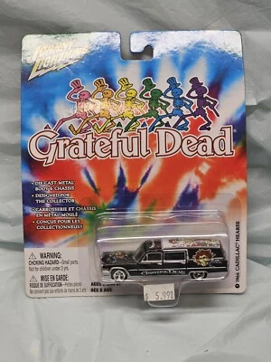 MOC 2004 JOHNNY LIGHTNING 1966 Cadillac Hearse GRATEFUL DEAD - Image 1 of 3