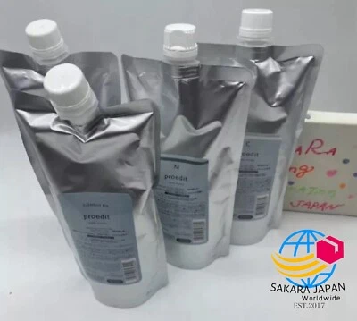 Refil LebeL Professional edit care C, P, E, N 500ml cada conjunto de 4 pacotes Japão - Imagem 1 de 4