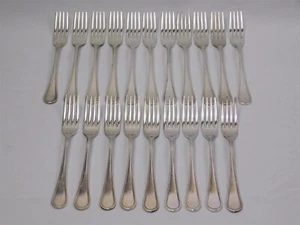 21 Pc GUY DEGRENNE Stainless 18/10 VERLAINE France 21 Salad Forks 7 in. - Picture 1 of 8