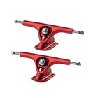 Paris Longboard Trucks V3 180mm 50° Scarlet Red (10" Axle) - Pair - Set of 2
