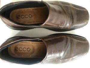 Ecco Size 42 MENS dress brown used