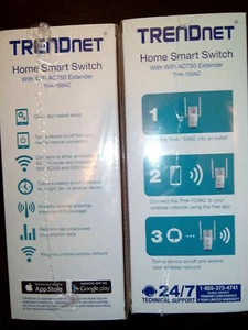 TRENDnet THA-103AC Home Smart Switch with AC750 WiFi range Extender Brand New - Picture 1 of 2
