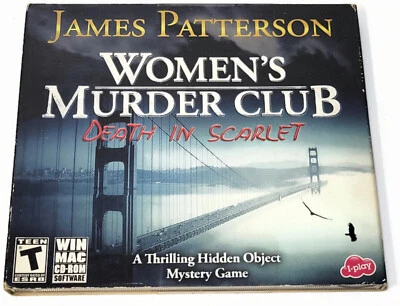 James Patterson Womens Murder Club Death In Scarlet - PC CD-ROM  - Image 1 of 2