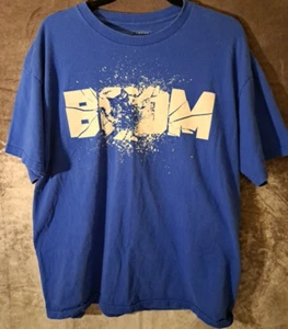 Herren L Nike Dri Fit ""Boom"" T-Shirt blau weiß - Bild 1 von 4
