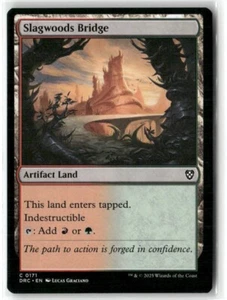 Slagswood Bridge Commander: Aetherdrift NM MAGIC MTG - Picture 1 of 1