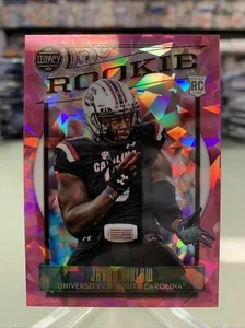 2020 Panini Legacy Javon Kinlaw Pink Cracked Ice #166 RC /10 - Picture 1 of 3