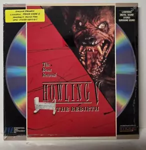HOWLING V 5 THE REBIRTH WEREWOLF HORROR FILM LASERDISC LASER DISC NEW SEALED - Picture 1 of 2