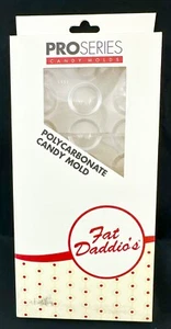 Fat Daddio's Polycarbonate Candy Mold - Circular Dome - NIB - Picture 1 of 5