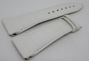 Franck Muller 27mm White Alligator Strap OEM - Picture 1 of 5