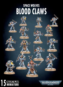 Warhammer 40k Space Wolves Blood Claws NEW in BOX - Picture 1 of 2