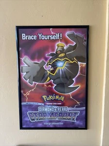 Cartel promocional Pokémon Diamante y Perla Stormfront Darkrai jinete - Imagen 1 de 1