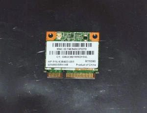 RALINK RT5390 WIRELESS N MINI-CARD HP 638403-001 - Bild 1 von 3