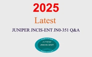 JUNIPER JNCIS-ENT JN0-351 GWARANCJA JAKOŚCI I ODPOWIEDZI (aktualizacja 1 miesiąc) - Zdjęcie 1 z 1